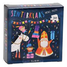 MINI PUZZEL SINTERKLAAS, 24ST. ()